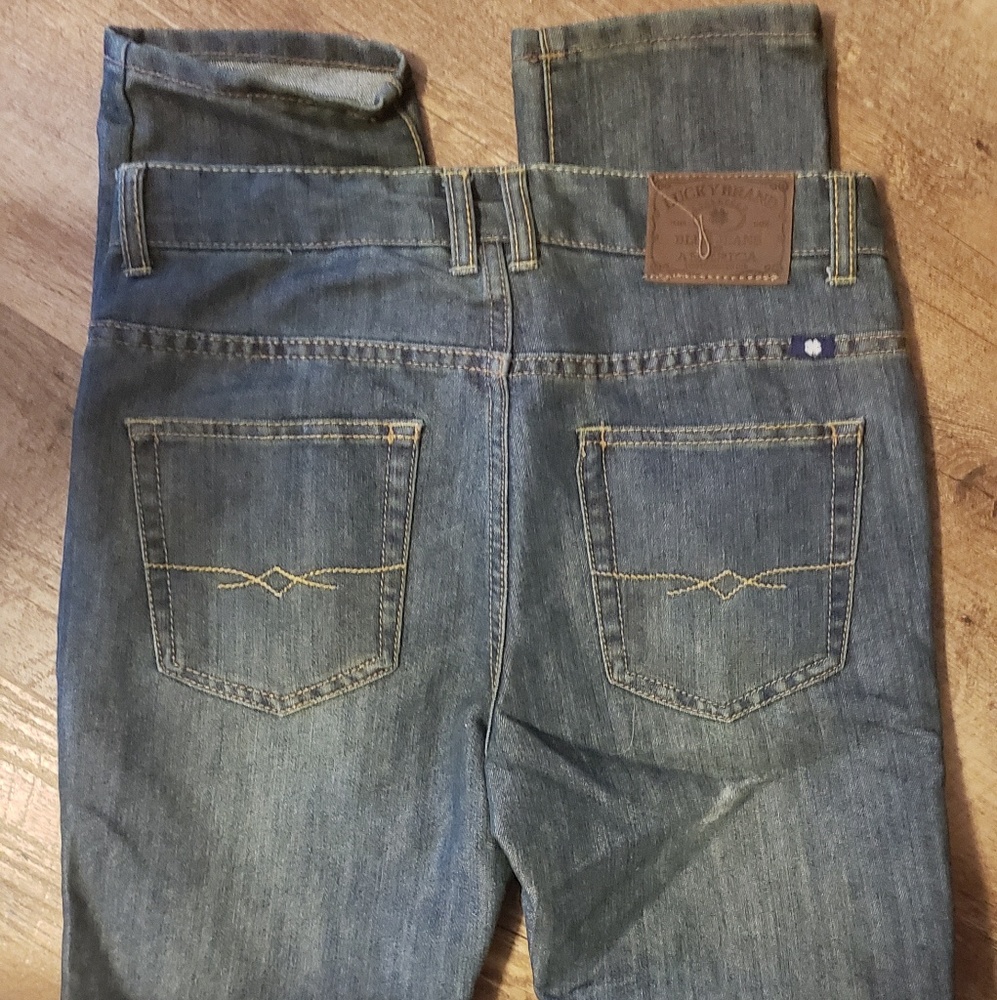 Boys lucky skinny jeans